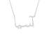 Gold Name Necklace - Asya - آسيا